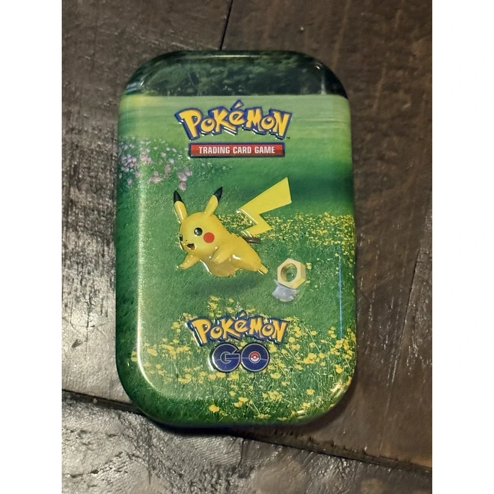 Pokemon TCG Charizard Pikachu Jolteon Squirtle Empty Collectible Mini Tin Lot